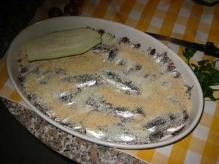 TORTINO DI MELANZANE ED ALICI